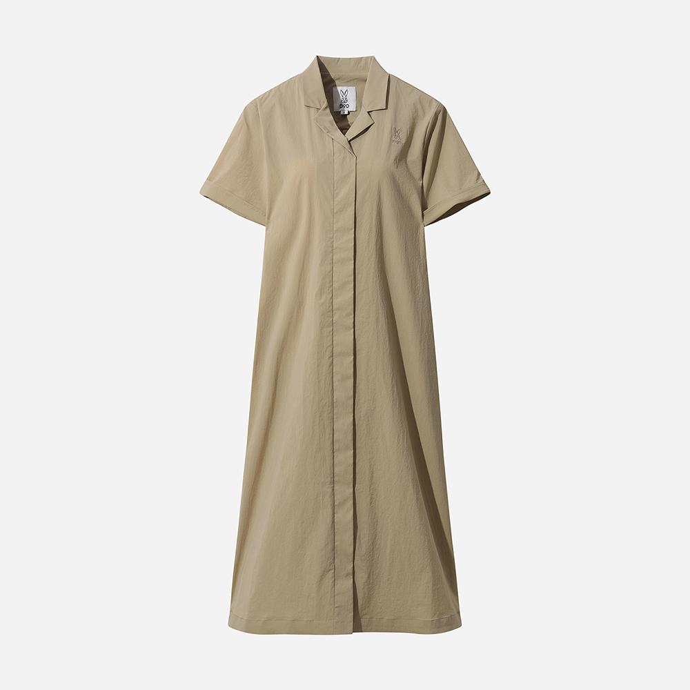 Diodi Myro V-Neck Dress For Women (Tan)
