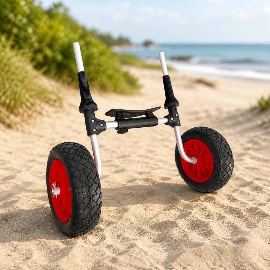 SOT Kayak Scupper Cart Adjustable Trolley Heavy Duty for Paddlers