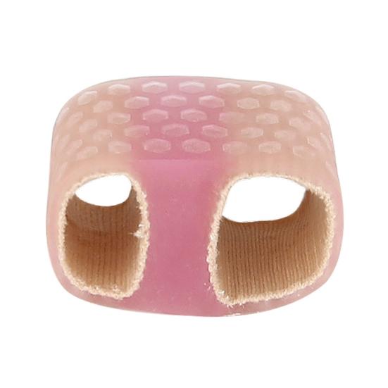 Toe Separator Soft Gel Toe Correctors S розовый