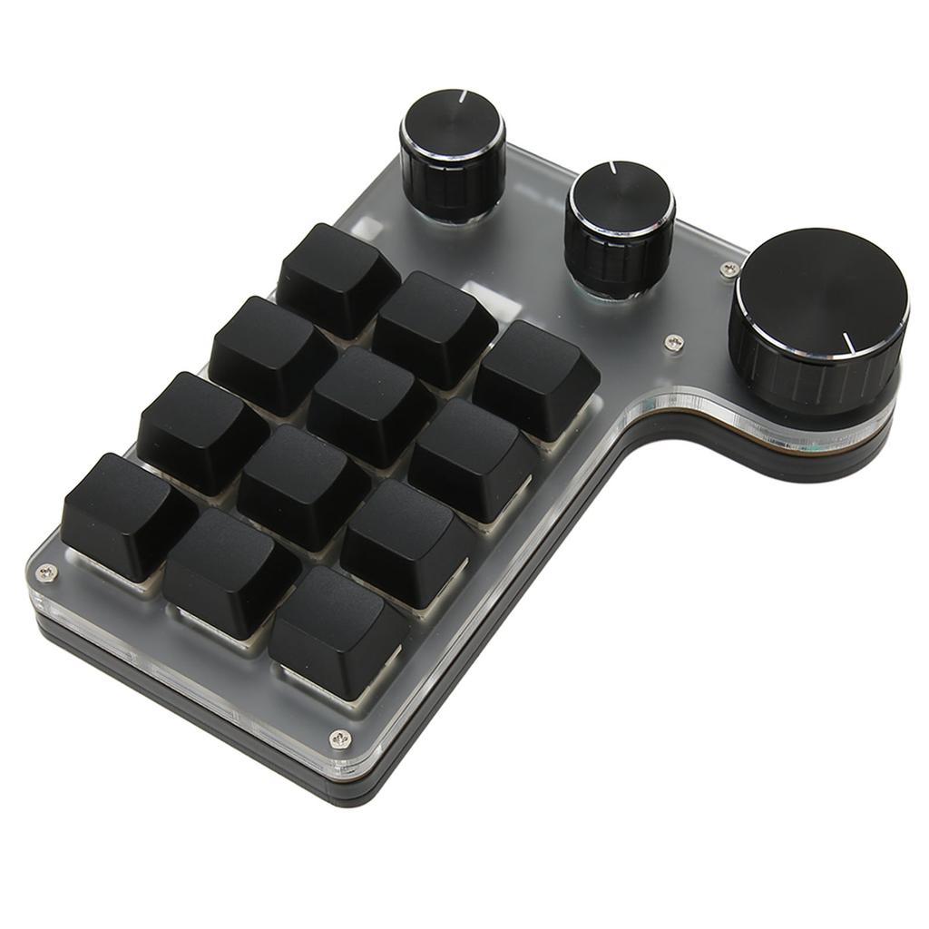 12 tasten 3 Knopf Mechanische Tastatur Rot Schalter Wasserdicht Staubdicht Volumen Control Multifunktionale