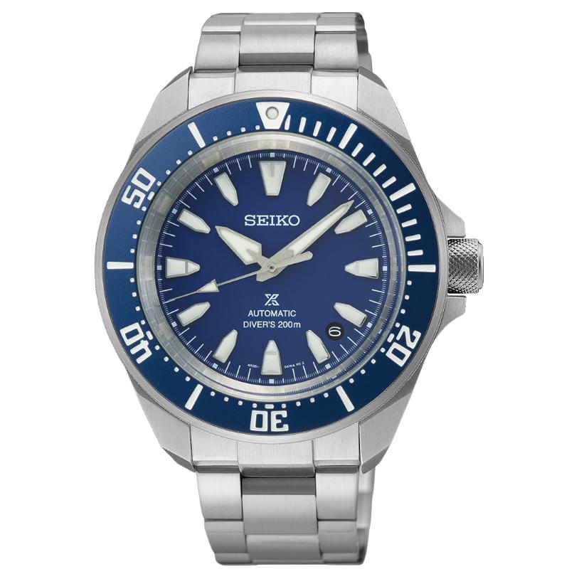 

SEIKO 200m Waterproof Automatic Mechanical Movement Stainless Steel Strap Watch 41.7mm Men s Watches SRPL51 Blue Dial