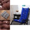 Thick Padded Patio Lounger Back Cushion For Garden Rocking Chairs And Benches