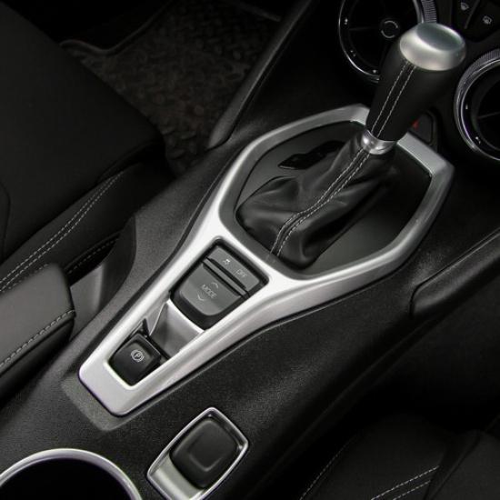 Car Center Gears Shift Panel Trim Cover Frame for Chevrolet Camaro 2017+ Silver