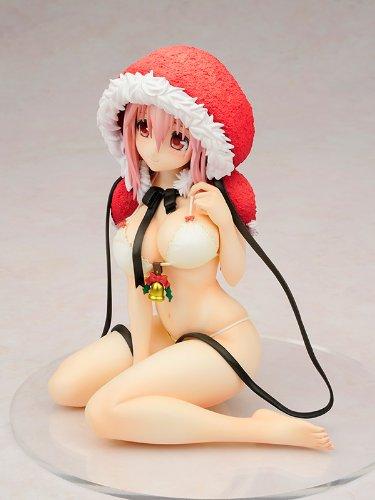 NITRO SUPER SONIC Купальник Super Sonico Санта-Клауса, готовая фигурка из ПВХ, окрашенная в масштабе. 1/7