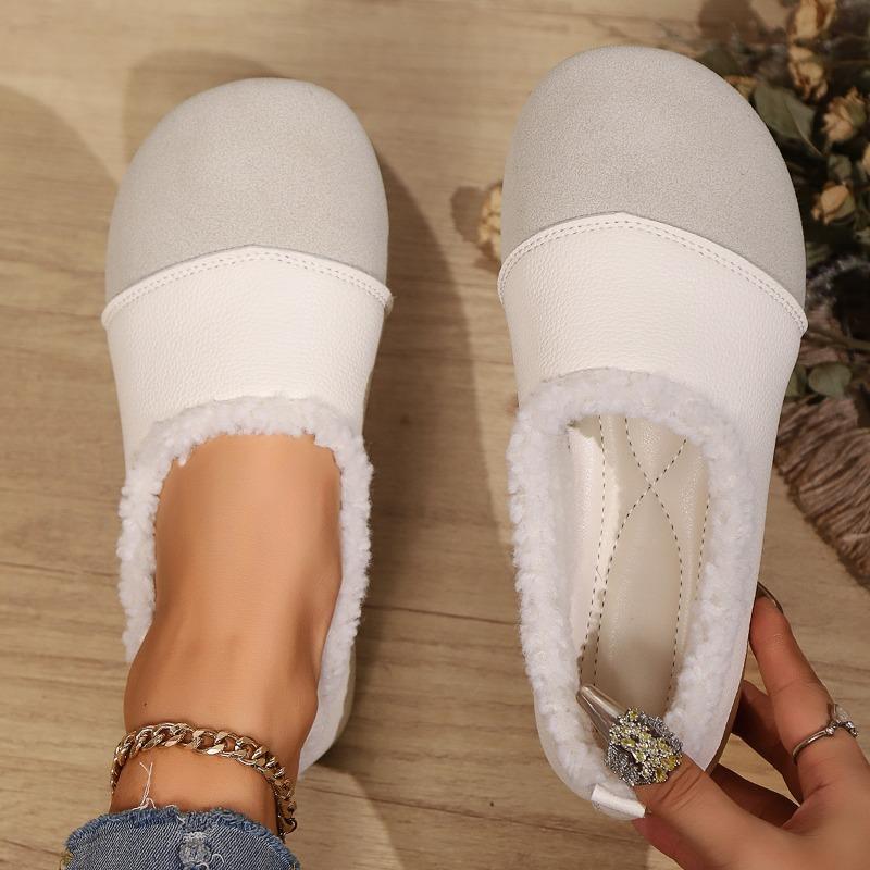 Fashion Winter Women Snow Boots House Ankle Boots for Women Outdoor Warm Cotton Shoes for Women Indoor Fluffy Boots Botines Para Mujeres