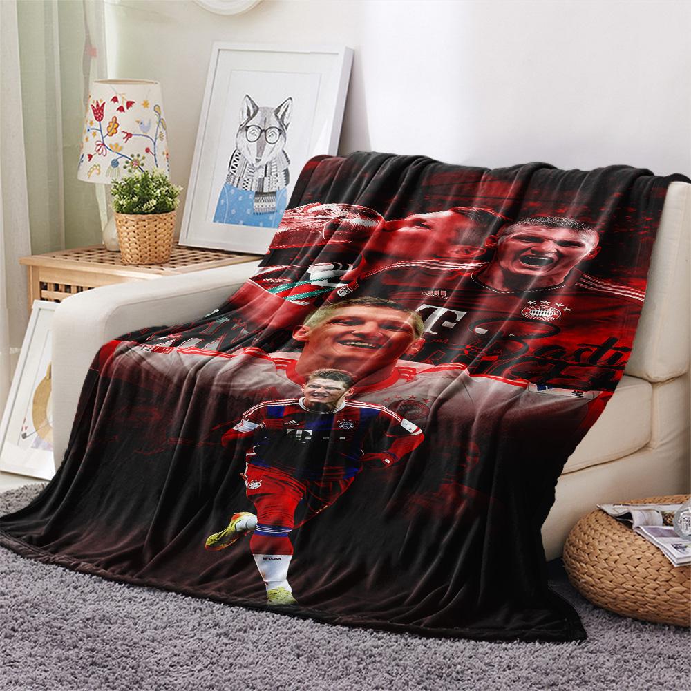 FCB Print FlAannel Blanket, High quality Comfortable for All Seasons, Home Decor, Warmth and Comfort