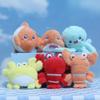Animal Whimsical Ocean Plush Keychain With Cute Shark Crab And Octopus Collectors For