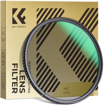 CONCEPT 95mm CPL High Low Optisch PL Nano Zirkular Reflexion Zirkular Polarisierender Filter K&F Filter, Transmission, Reflexion, Glas, Filter,