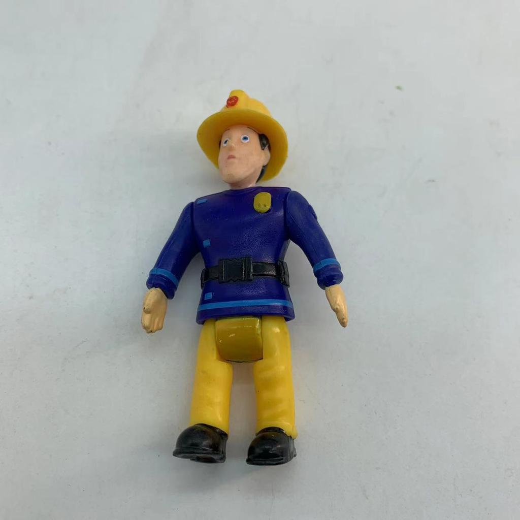 1Pcs Fireman Sam Character Colletion Model Figures Cartoon Joint Movable Firewoman Male Female Action Figuras Playthings Designed for Children