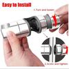 Universal Shower Head Holder Adjustable Shower Rail Holder Bathroom Accessories Replacement Hand Shower Bracket for Slide Bar