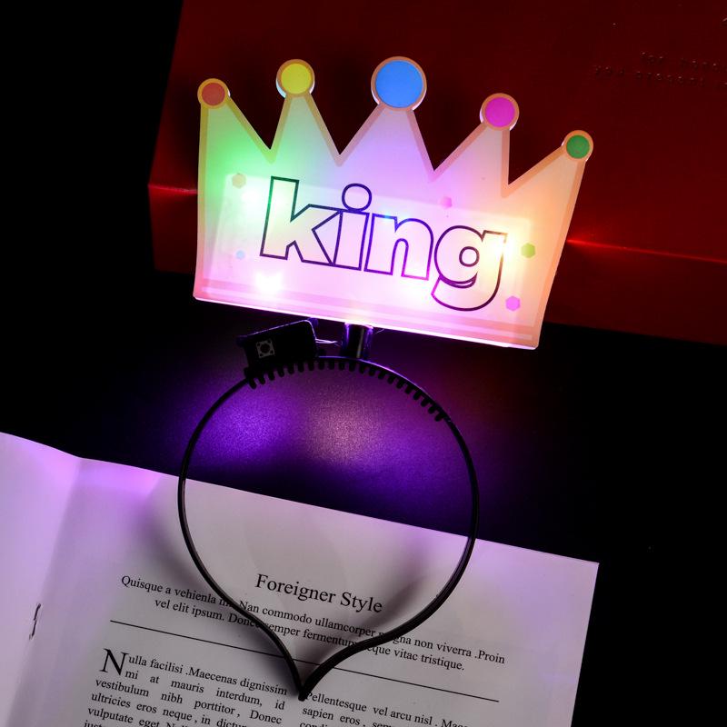 Glow Stick Photo Props for Kids' Birthday Party Decorations