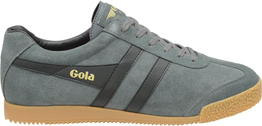 Gola Harrier Suede Sneakers (CMA192) Graphite/black