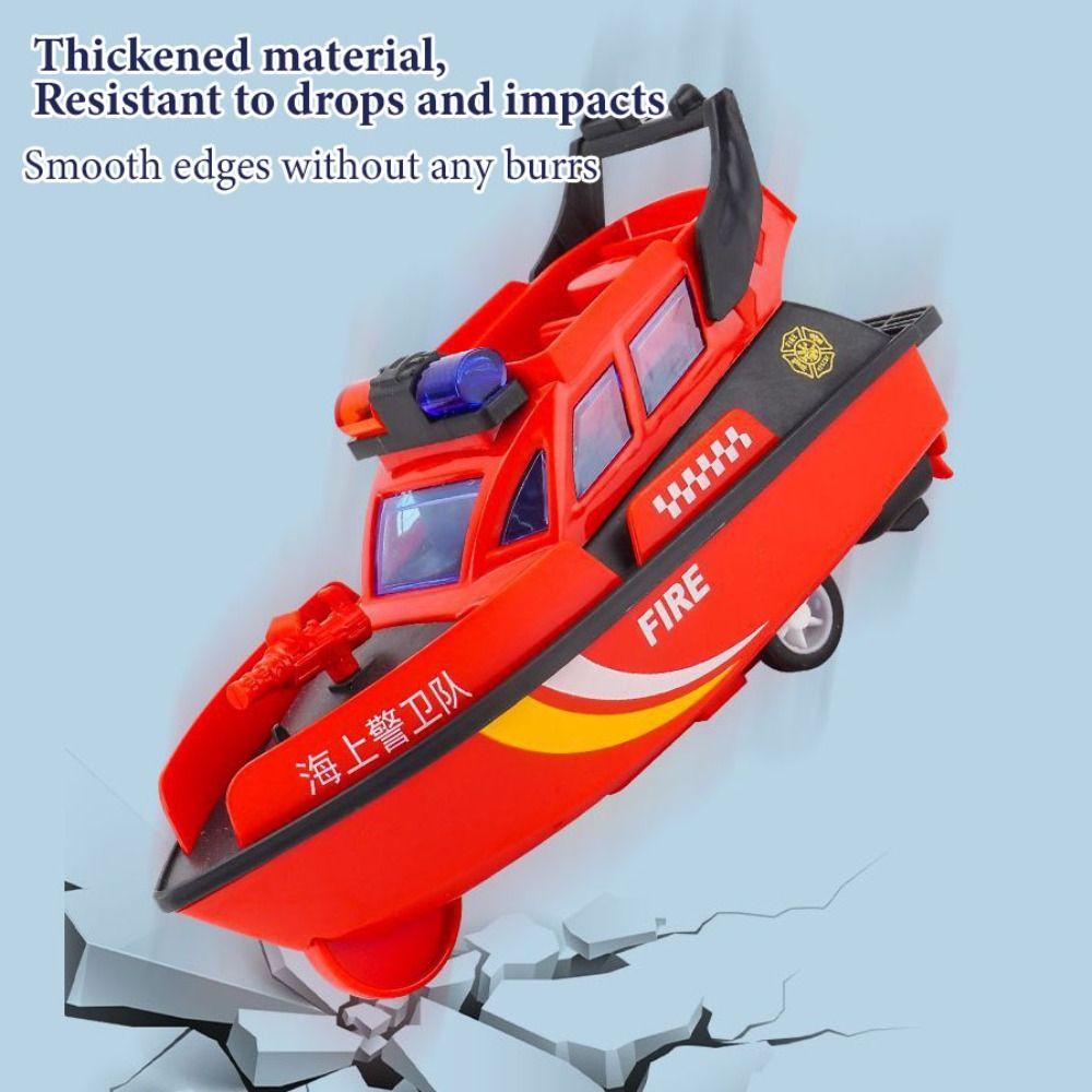 Emulational Inertial Patrol Ship Model Toy Thickened Children's Toys for Boys Gifts