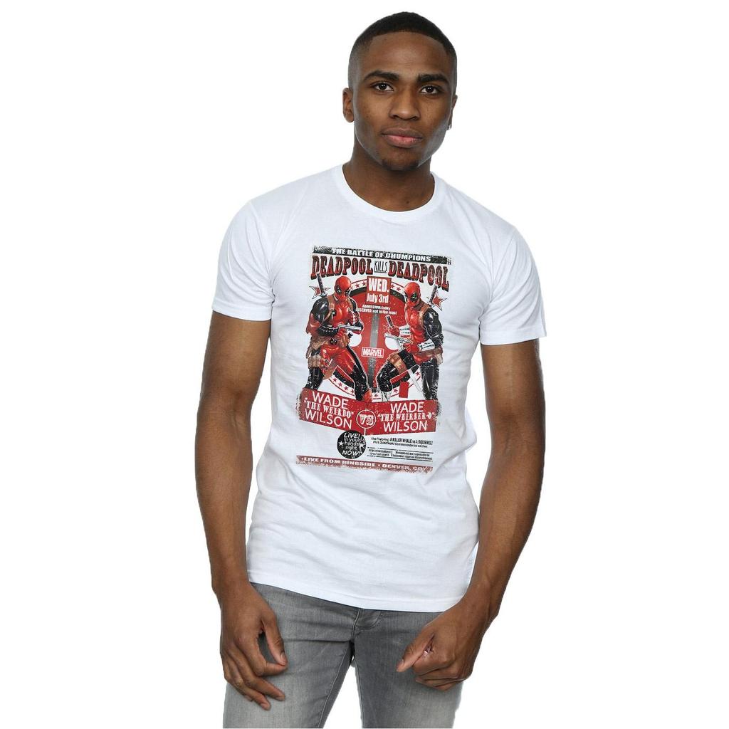 Marvel Mens Deadpool Kills Deadpool T-Shirt