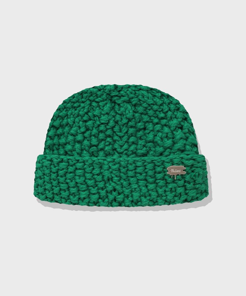 Palet Bold Knit Beanie Green