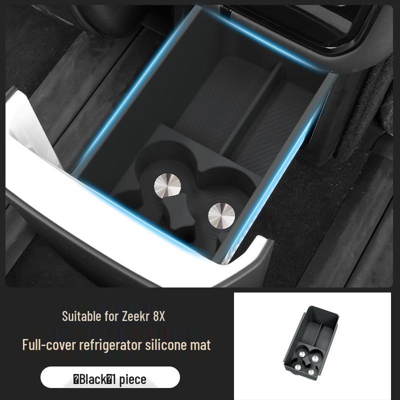 

Silicone Cup Holder & Storage Mat for Zeekr 8X Rear Seat Refrigerator For Zeekr 8X