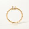 MALCOLM BETTS 0.38ct Claw-Set Rose-Cut Diamond Ring ring 6 Rose goldUsed