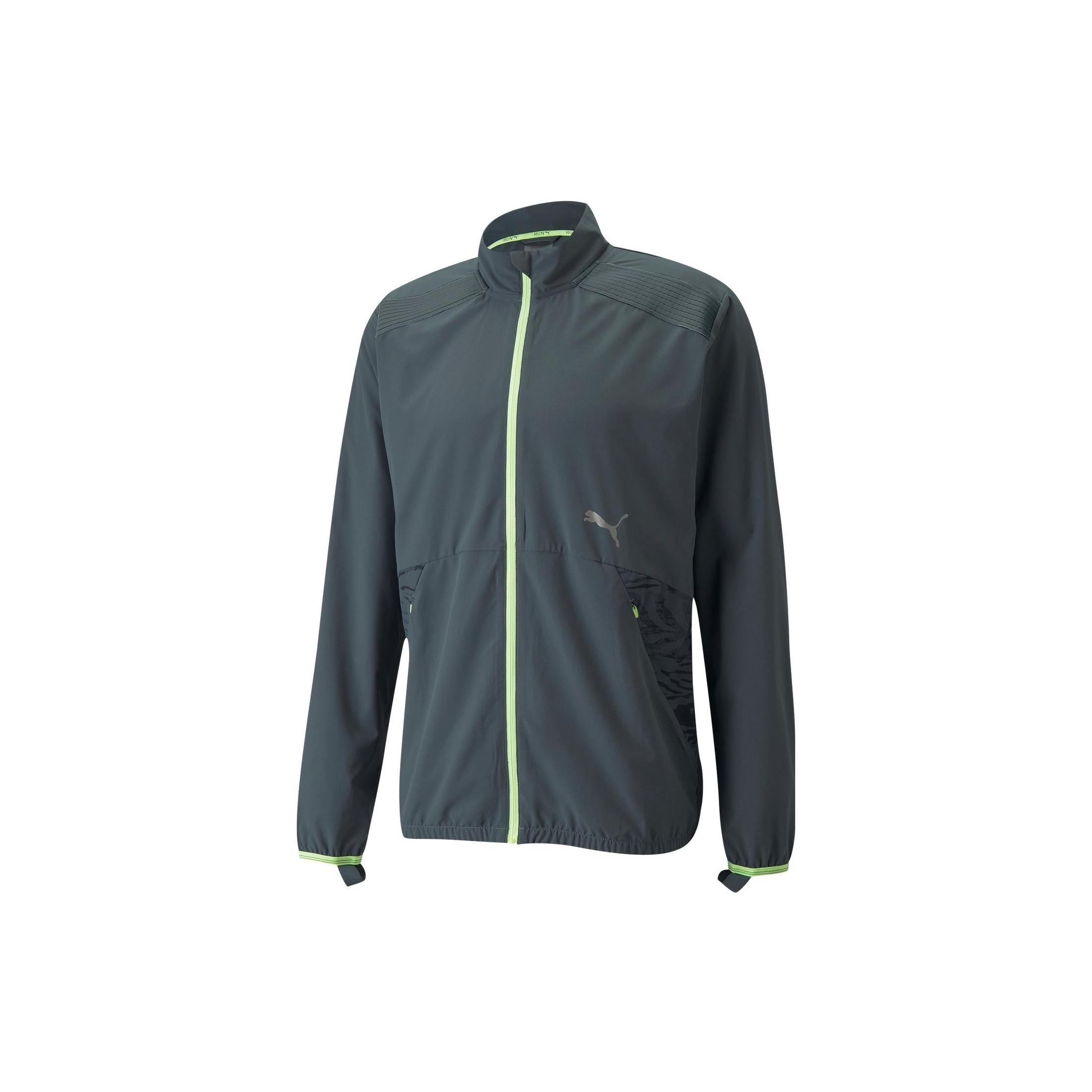 PUMA Ultraweave S FSTR Running Jacket  Grey  Men s 521397-42 S