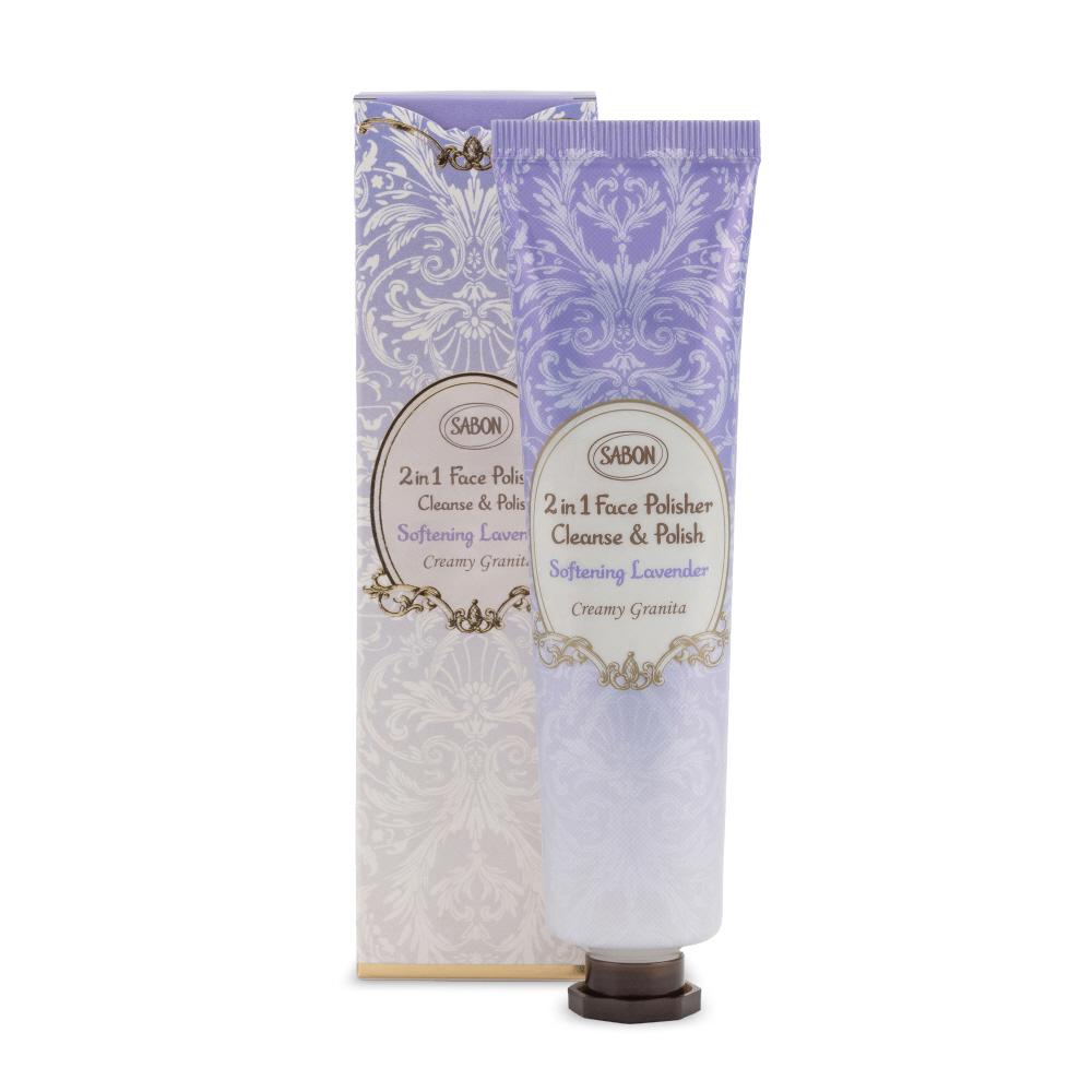 

[Sabon] 2-in-1 Face Polisher Cleanse & Polish Softening Lavender 60ml