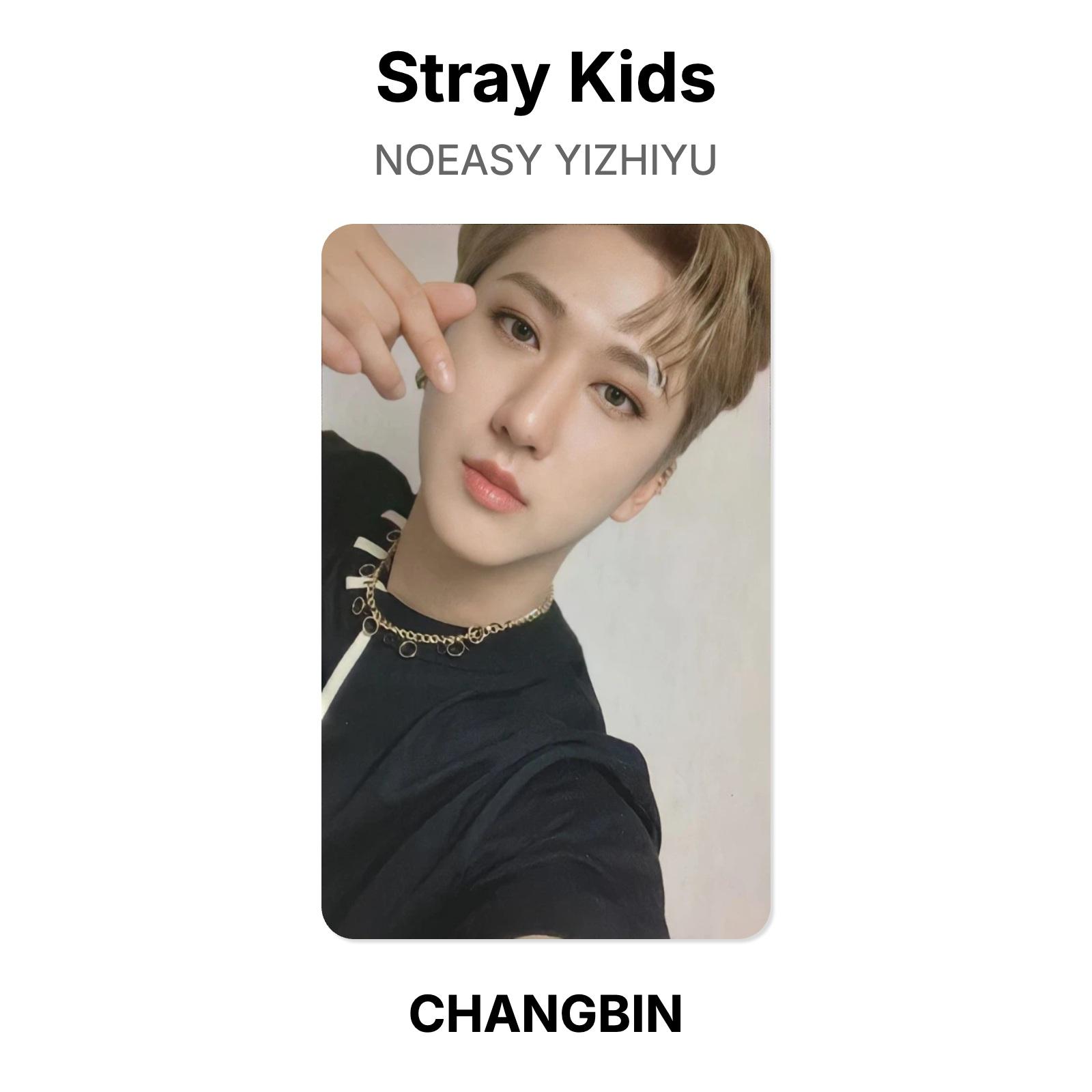 Stray Kids NOEASY YIZHIYU Официальная фотокарточка CHANGBIN 02