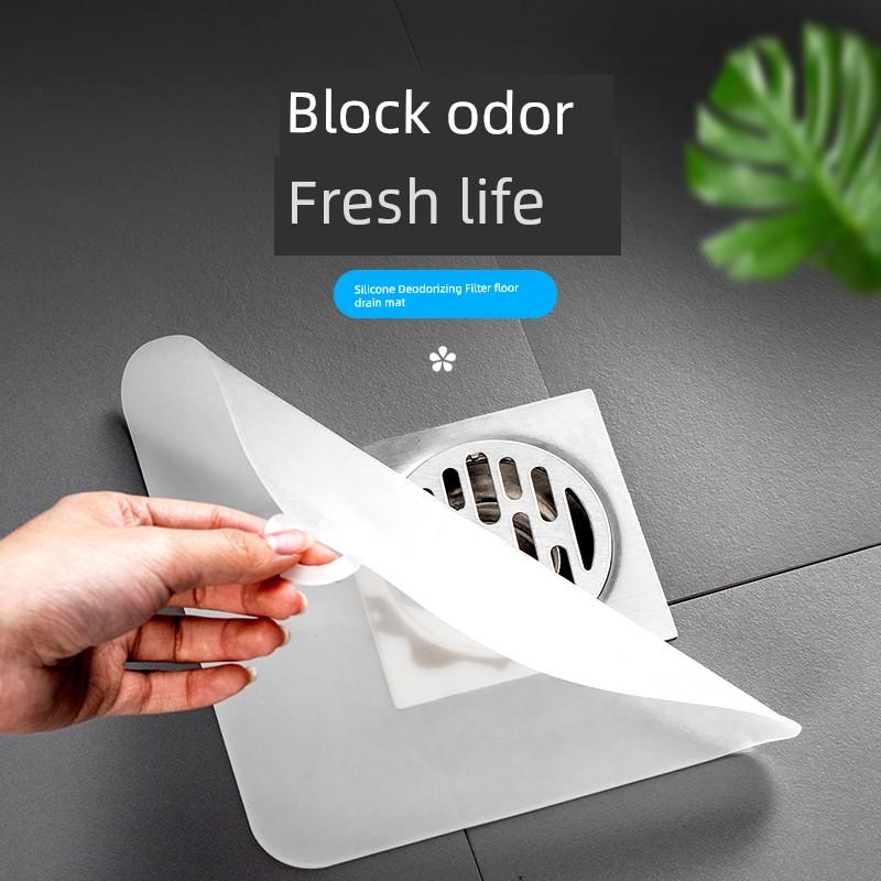 Floor Drain Deodorant Device Silicone Sealed Toilet Toilet Anti-Odor Plug Sewer Deodorant Cover Insect-Proof Cockroach Artifact