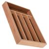 Bamboo cutlery drawer insert 35x26 cm