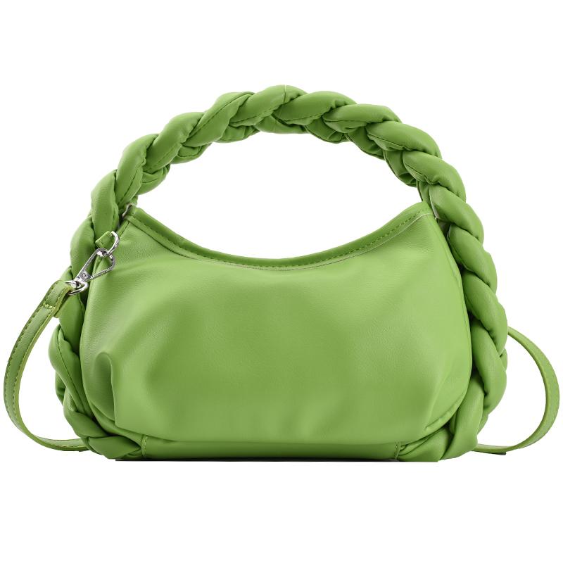 Luxury Design Women's Hobo Pleated Tote Sweet Color Underarm Bag Small Bag and Bags Shoulder Bag