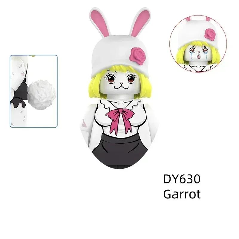 Siste versjon Byggeklosser Japan Anime Klosser Dukker Mini Action Leketøysfigurer Monteringsklosser Barnegaver