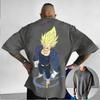 Plus Size Dragon Ball Anime Printed Men WomenTshirt Casual Parent Child Tops Summer Street Wear Harajuku Style Fashion Y2K