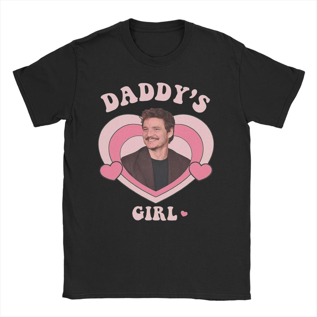 2026 Herren Damen Pedro Pascal T-Shirt Lustiger Schauspieler Vintage 90er Reine Baumwolle Oberteile Mode Kurzarm Rundhals T-Shirts Neue T-Shirts