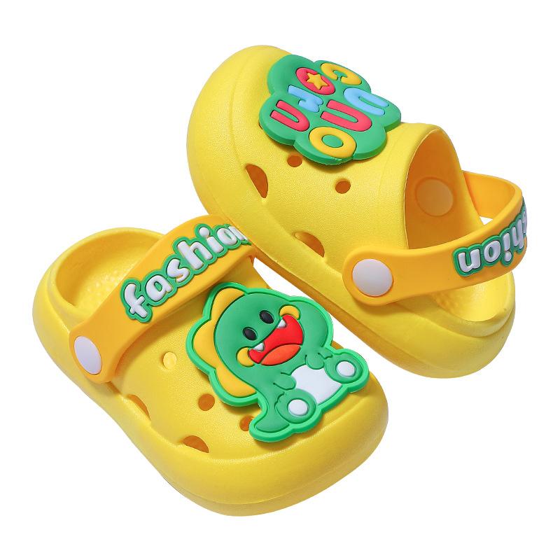 Kids Summer Cartoon Clogs Soft Non Slip Sandals For Girls Indoor Outdoor Wear Comfortable Lightweight Beach House Slippers