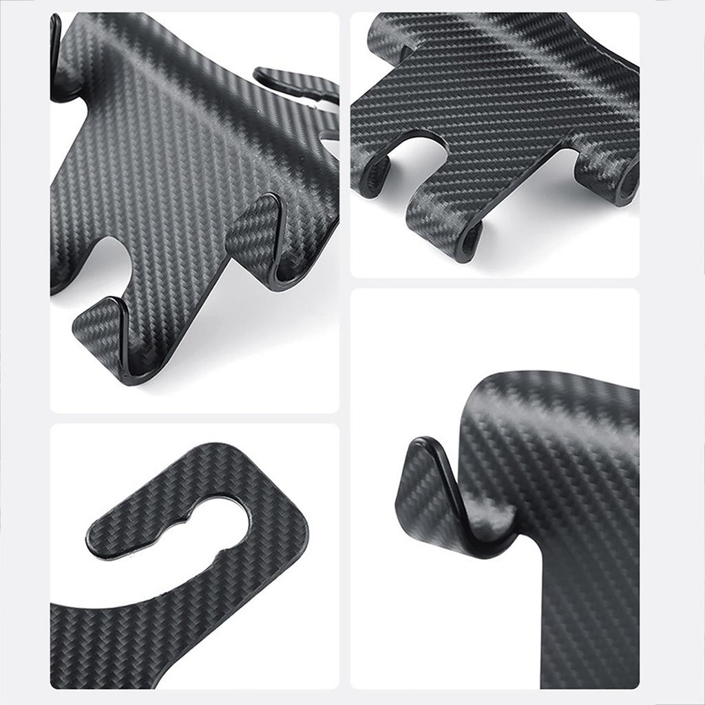 Car Headrest Seat Phone Stand Holder Universal Vehicle Storage Rack Organizer Bag Handbag Hook Clothes Hanger