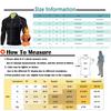 Men's Sweat Weight-loss Body-building Elastic Sport Long Sleeves Jacket Tops