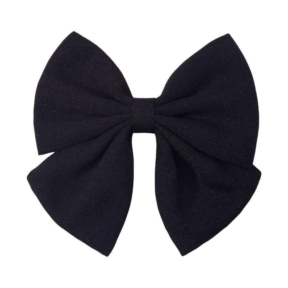 

Новые милые заколки-банты, однотонные заколки для волос для девочек, повязка для волос, ручная работа, заколки-бабочки, головные уборы, детские аксессуары для волос One Size