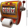 Portarotolo da Toilette a Slot Machine da Parete Divertente Portarotolo da Toilette a Slot Machine