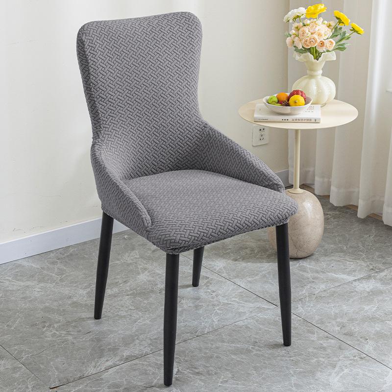 

Chair Cover Four Seasons Universal Light Armrest Chair Cover Dustproof and Wear-resistant Special-shaped Dining Chair Cover 44*40*43cm