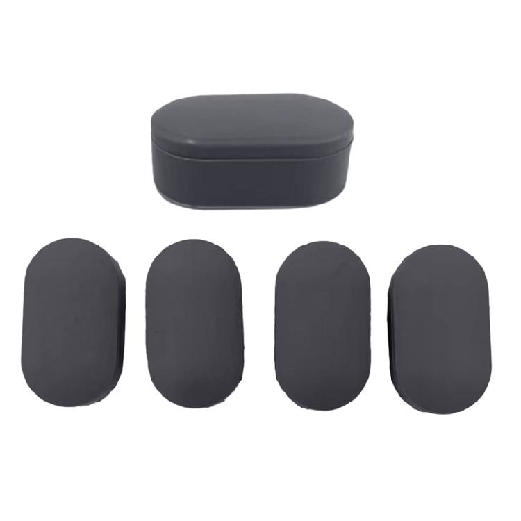 

5Pcs Plastic Toilet Seat Bumpers Stabilizing Adhesive Pad Prevent Wobbling Ensure Flat Installation For Bidets 1