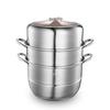 Debo Gaizika 3-lagiger 304 Edelstahl Dampfgarer