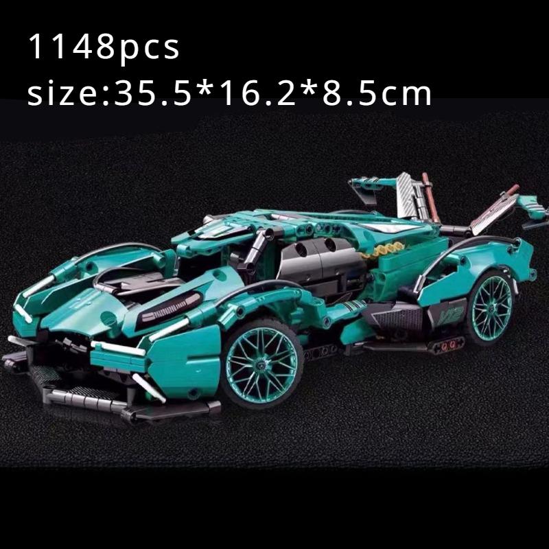 Porsche Da Lanbo 911 Baoma Puzzle Assemblage Bloc de Construction Voiture Jouets