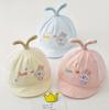 Infant Hat for Boys and Girls, Toddler Sun Hat, Newborn Baby Sun Hat,Embroider Adjustable Breathable Baseball Cap for 0-6 Months