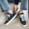 Men's Shoes 2024 Summer New Breathable Casual Sports Lightweight Flat-bottomed Niche Viral Trends Men's Canvas Board Shoes