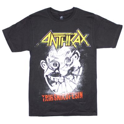 Herren Anthrax Cracked NOT Man 2015 T-Shirt (D - NY) T-Shirt Klein Schwarz