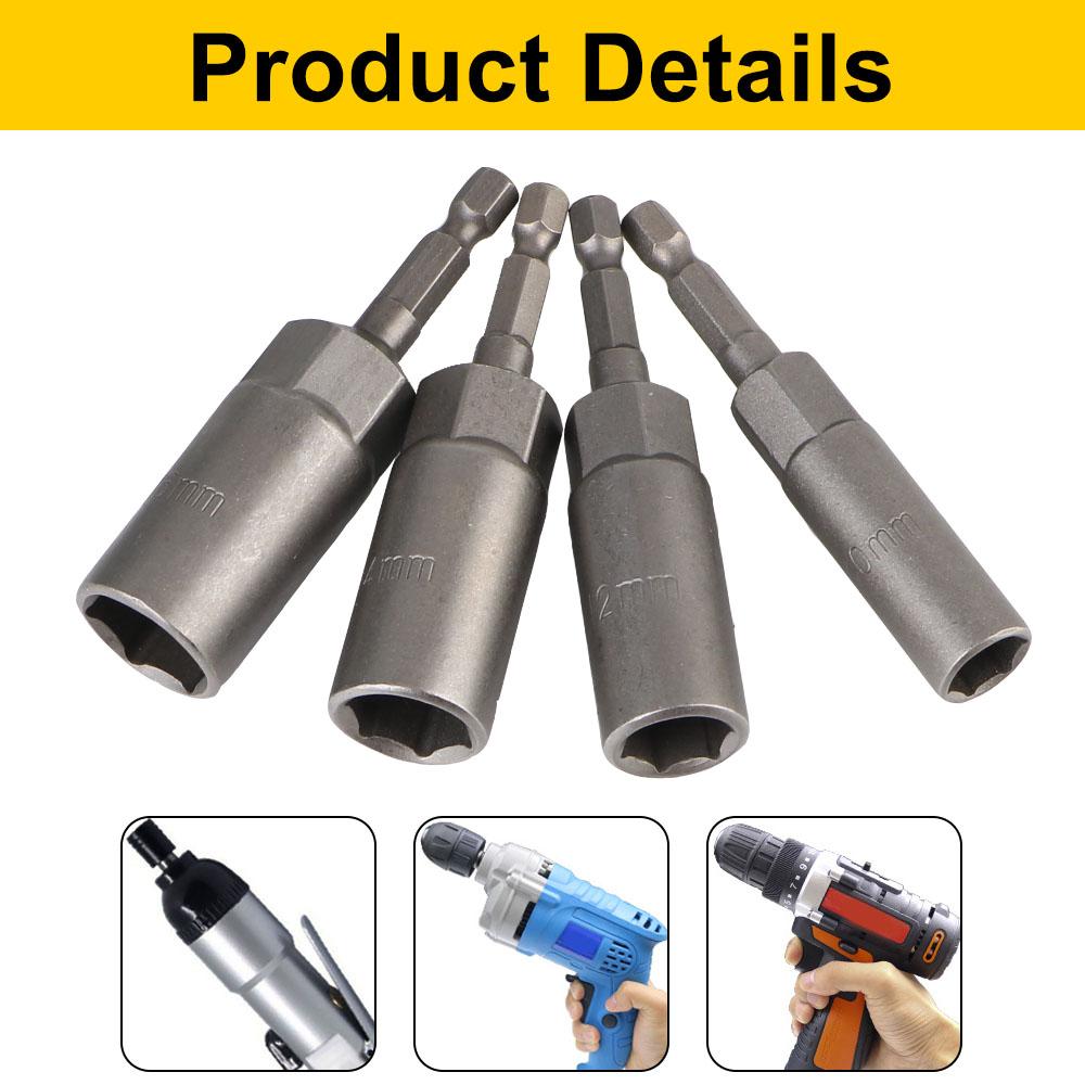 Auto Accessories Car Repair Tools Universal Deepen The Drill Socket Head Portable 15PCS/Set Socket Wrench Bar Removal Tool Car Disassembly Tool