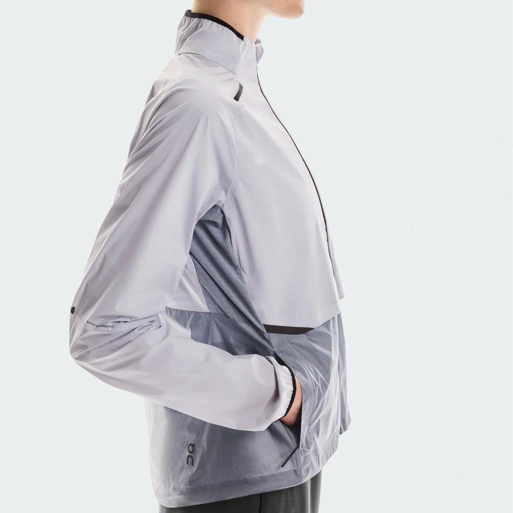 On Weather Protective Lightweight Running Zip Breathable Jacket Women Jackets 1WE10373392