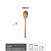 Japanese Retro Long Handle Wooden Stirring Spoon