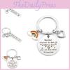 Durable Stainless Steel Keyring Encouragement Gift For Birthdays Graduation And Holiday Celebrations