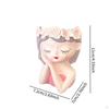 Fairy Head Flower Pot Creative Holder for Photos in Garden Or Party Settings