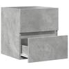 Bathroom Vanity Unit Concrete Grey 41 x 38.5 x 45 cm Particleboard