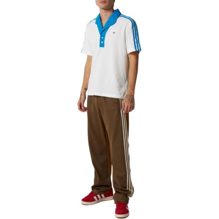 adidas x CLOT Pique Polo Shirt Asia Sizing 'Core White' Men's JE9585