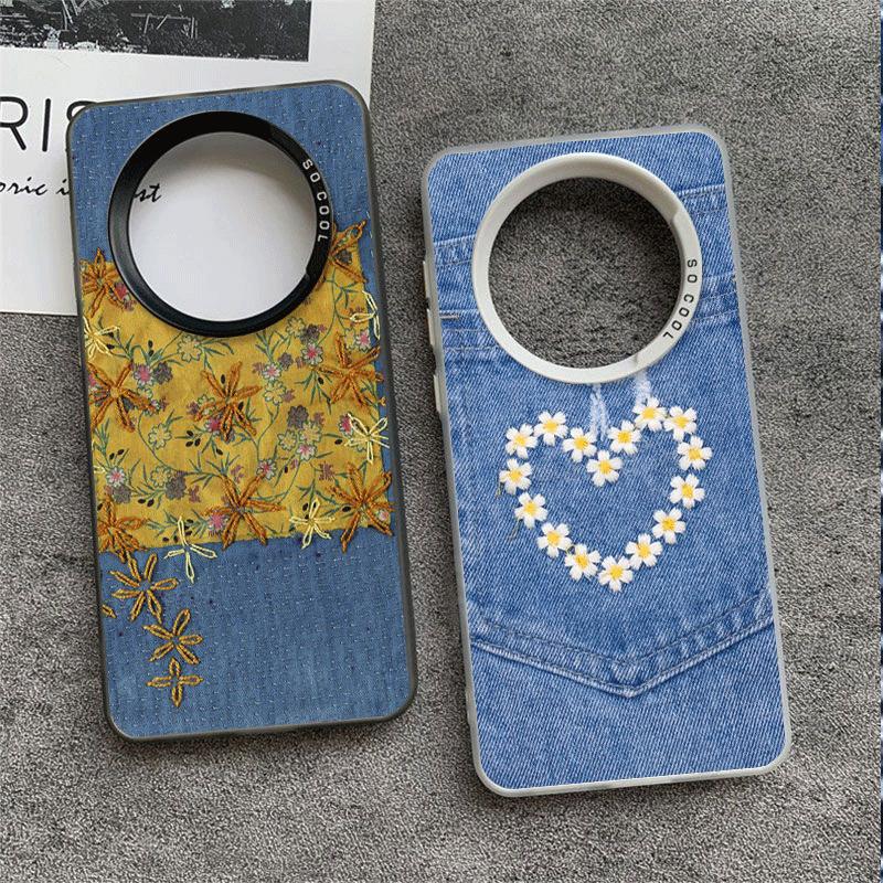 Retro Denim Pattern Soft Phone Case for Xiaomi Redmi Note 13 14 15 Pro Plus 12S 12 11S 11 11T 10S 10 Shockproof Cover Back Shell